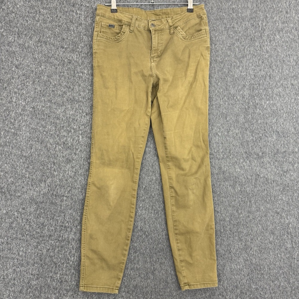Kuhl Pants Womens Kontour Skinny Size 12 Regular Olive Green Stretch